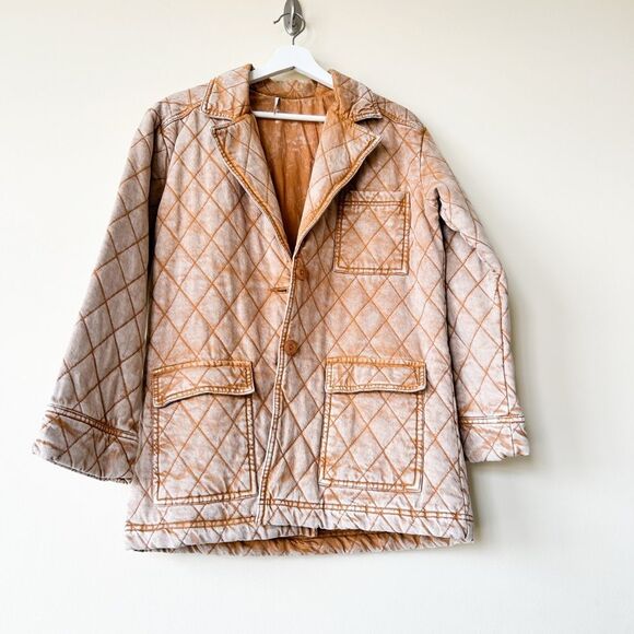Anthropologie Young Fabulous & Broke Walker Quilted Shacket - Picture 10 of 14